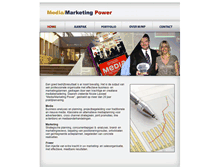 Tablet Screenshot of mediamarketingpower.be